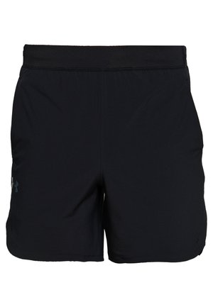 STRETCH - Sports shorts - black/metallic solder