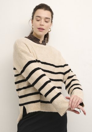 CRBERNA - Maglione - oat melange