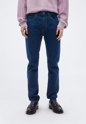 Straight leg jeans - bright blue