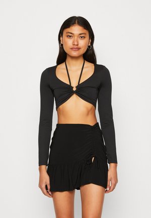 Even&Odd Μπλούζα με μακριά μανίκια - black