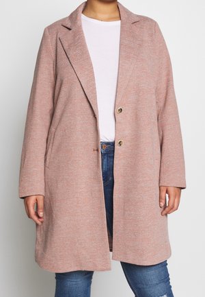 Halflange jas - nude
