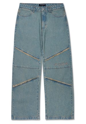 Pegador WAYNE WIDE - Relaxed fit jeans - washed vintage blue