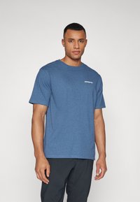 Patagonia LOGO - Tricou cu imprimeu - utility blue