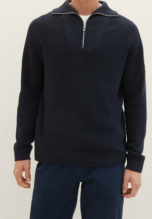 Strickpullover - dark blue