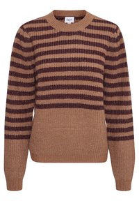 Saint Tropez Pullover - mottled dark brown