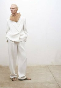 Mango Broek - white