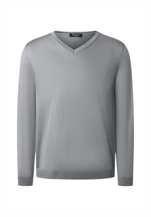 MAERZ Muenchen PULLOVER V-AUSSCHNITT - Strickpullover - gresh