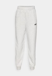 SMALL LOGO COMFORT HIGH WAIST SWEATPANTS - Treniņtērpa apakšdaļas - light gray heather