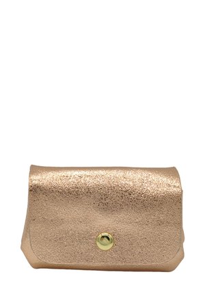 DOUBLE RABAT - Portefeuille - nude irise