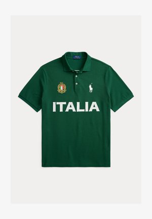 Polo Ralph Lauren, CLASSIC FIT ITALY POLO SHIRT - Polotričko - new forest