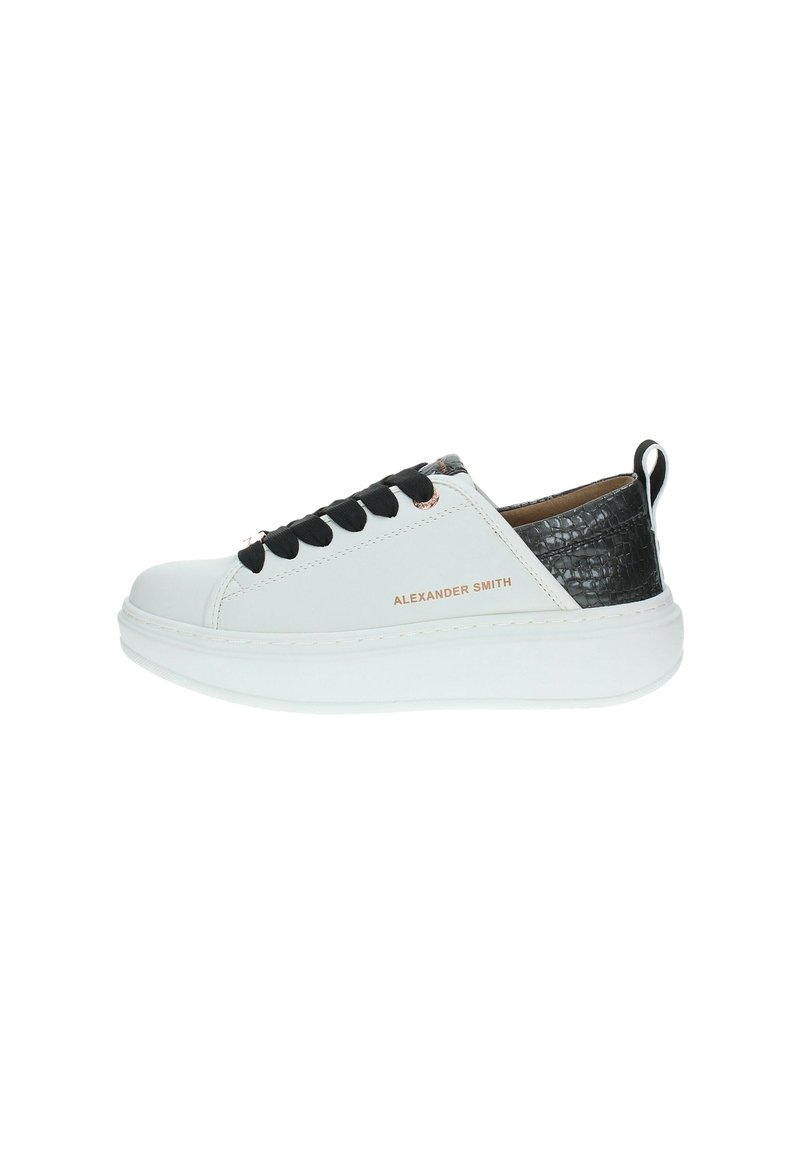 ALEXANDER SMITH Sneakers basse - bianco nero
