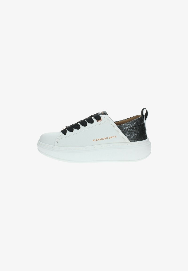 ALEXANDER SMITH Sneakers basse - bianco nero