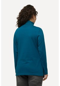 Ulla Popken ROLLKRAGEN - Longsleeve - petrol