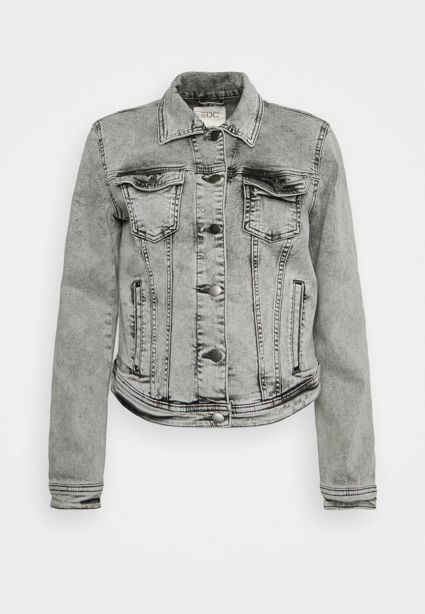 Esprit JACKET - Denim jacket - grey 