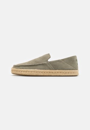 ALONSO LOAFER ROPE - Espadrilles - olive