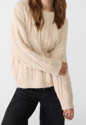 Stradivarius, Pullover - stone