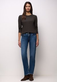 Street One Langarmshirt - braun