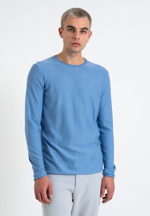 NAI0211D3 LONGSLEEVE - Sweatshirt - blau