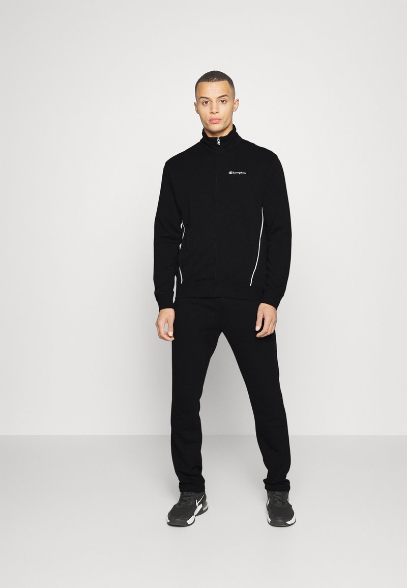 Champion FULL ZIP SUIT Tracksuit black Zalando.ie