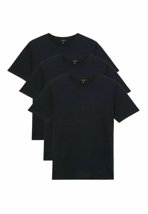 REGULAR FIT - BLESS CREW NECK 3 PACK - T-Shirt basic - navy