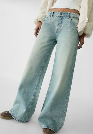 Stradivarius Flared Jeans - dirty denim