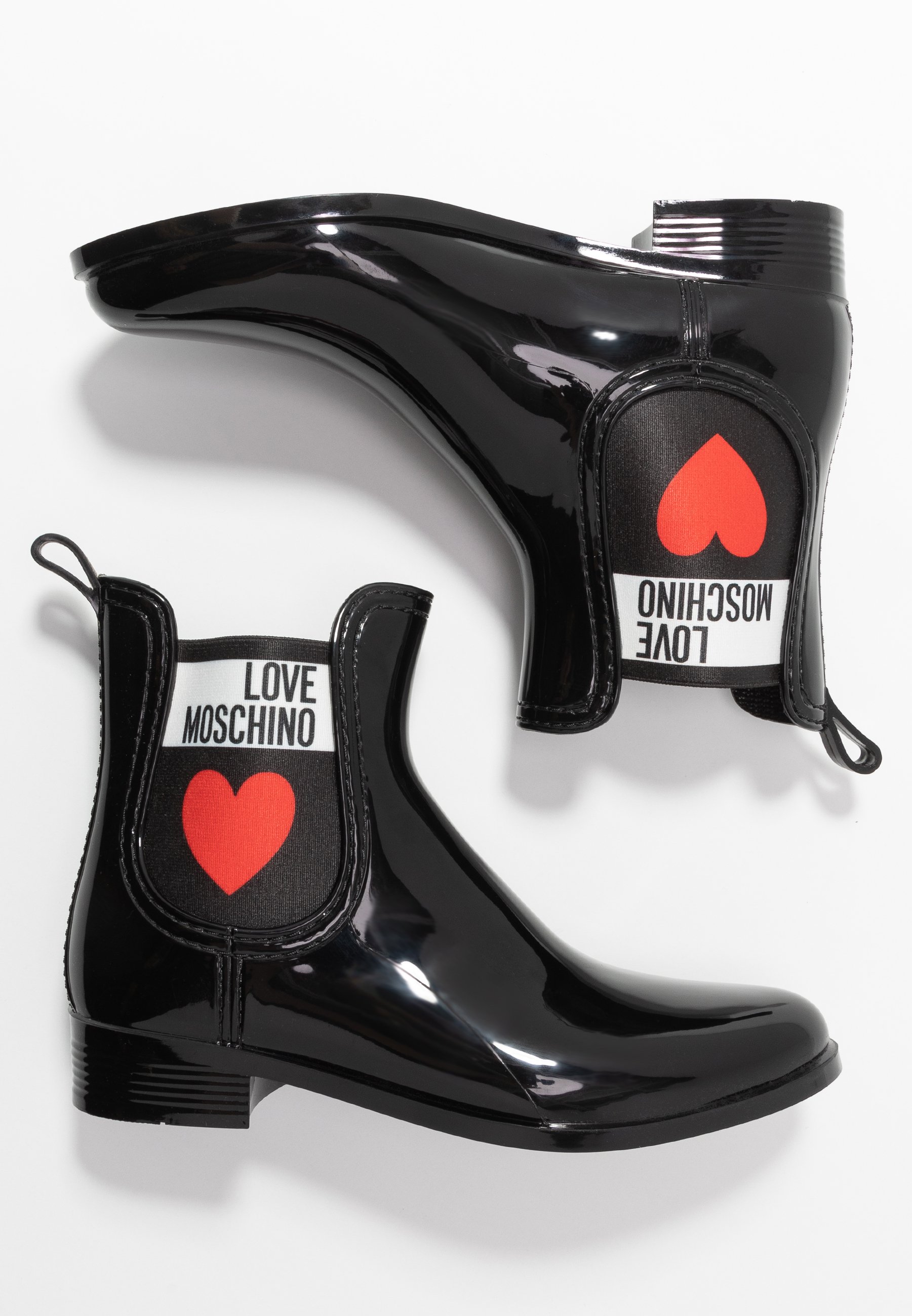 Love Moschino Botas de agua - nero/negro - Zalando.es