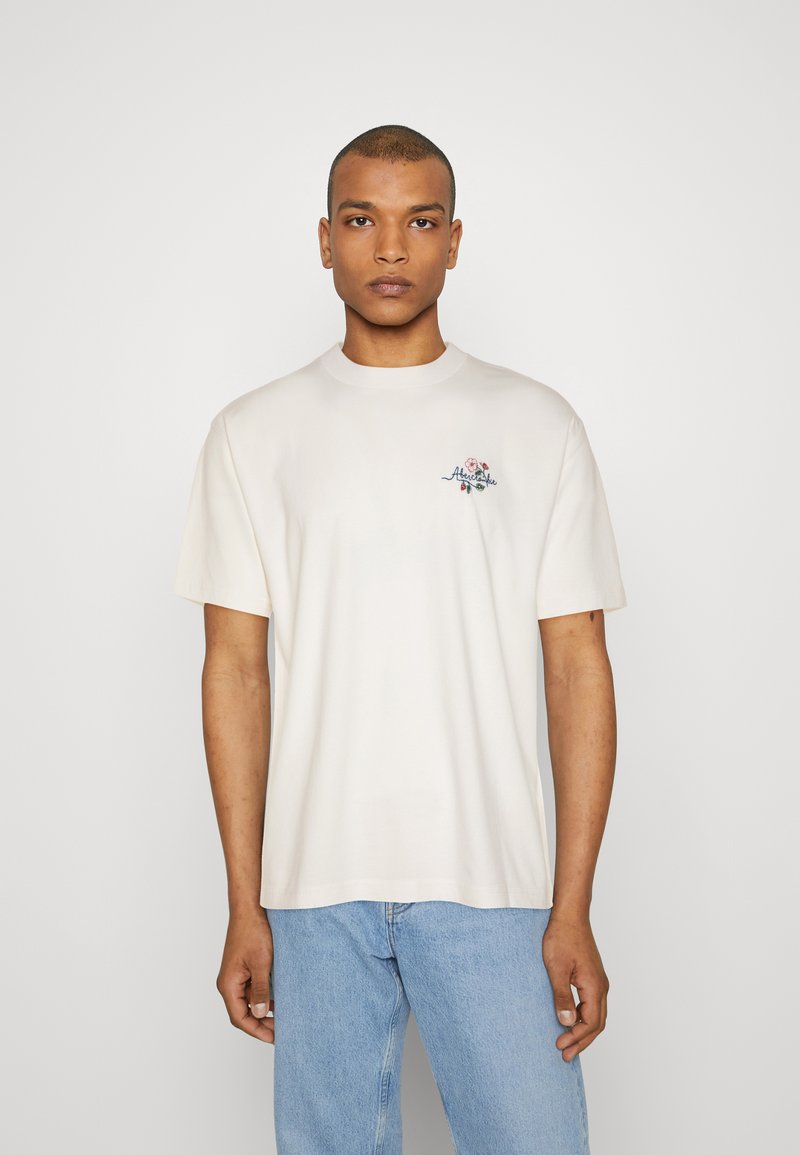 Abercrombie & Fitch Tshirt z nadrukiem/czarny Zalando.pl