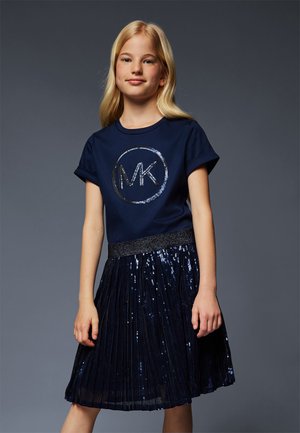 DRESS - Robe en jersey - navy