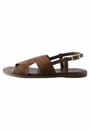 Sandals - dark brown