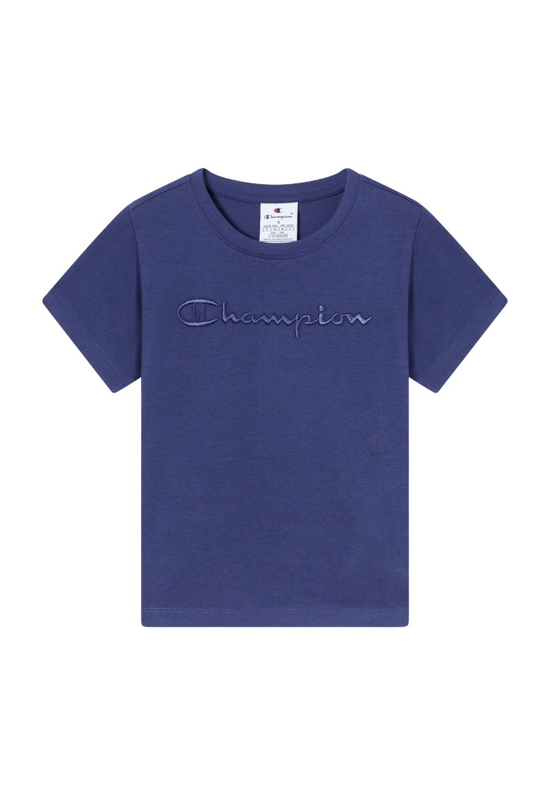 Champion T-shirt basic donkerblauw Champion T-shirt basic donkerblauw