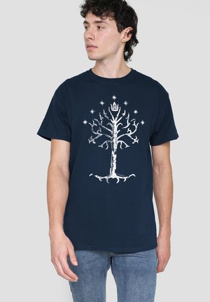 Warner Brothers, LOR TREE OF GONDOR - Print T-shirt - dark blue
