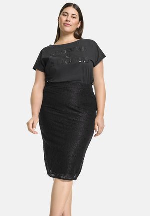 Samoon Pouzdrov sukn - black