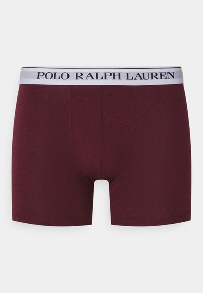 Polo Ralph Lauren 3 PACK - Trumpikės - rich ruby/wine heather/red carpet