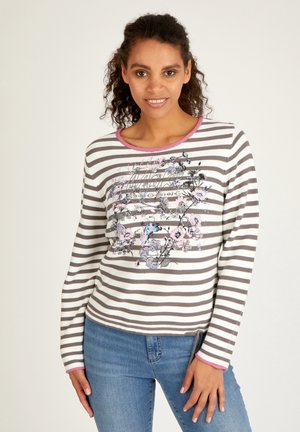 SELECTION - Long sleeved top - taupe