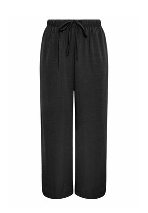 Yours Clothing, WIDE LEG TROUSERS - Bukser - anthracite