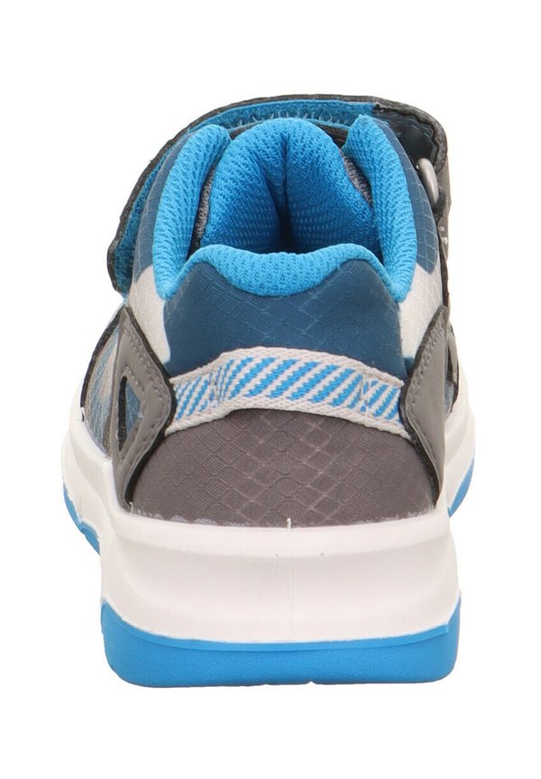 SNEAKER – Lauflernschuh – hellgrau türkis