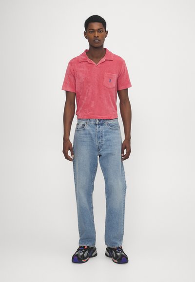 Polo Ralph Lauren CUSTOM FIT TERRY POLO SHIRT - Polo krekls - adirondack berry