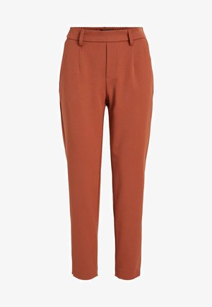 Object OBJLISA SLIM PANT - Pantalon classique - brown patina