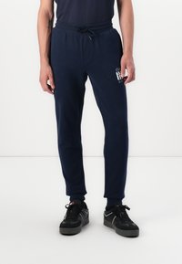Tommy Jeans SLIM FLAG - Trainingsbroek - dark night navy