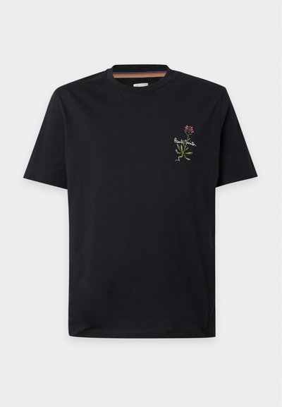 Paul Smith MENS FLOWER - Μπλουζάκι με στάμπα - black