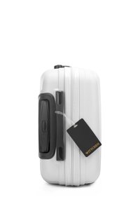 WITTCHEN SMALL SUITCASE WITH LUGGAGE TAG - Bagage / koffer - white