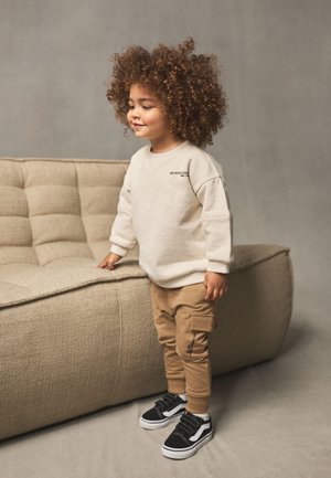 Next, REGULAR FIT -UTILITY JOGGERS SET  - Survêtement - ecru off white