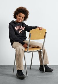 Converse ARCH - Jersey con capucha - black