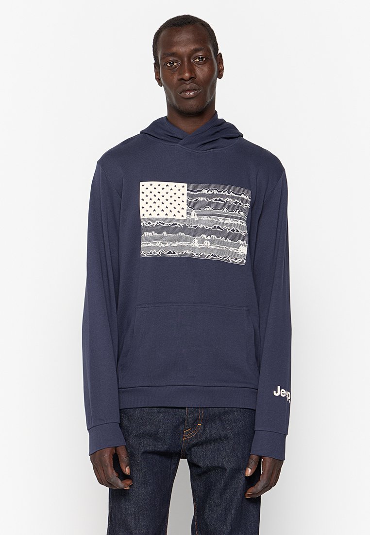 Jeep Hoodie donkerblauw