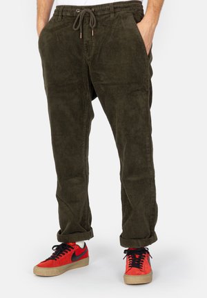 REFLEX LOOSE - Chinos - dark green