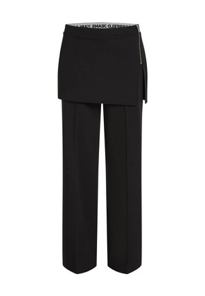 Karl Lagerfeld Jeans, SKIRT - Панталони - black