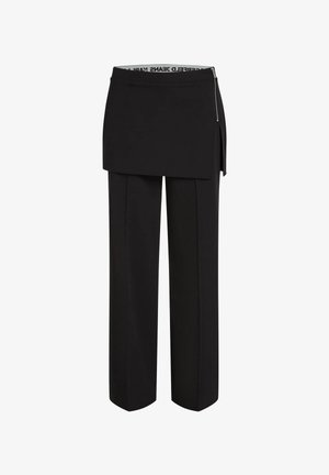Karl Lagerfeld Jeans, SKIRT - Панталони - black