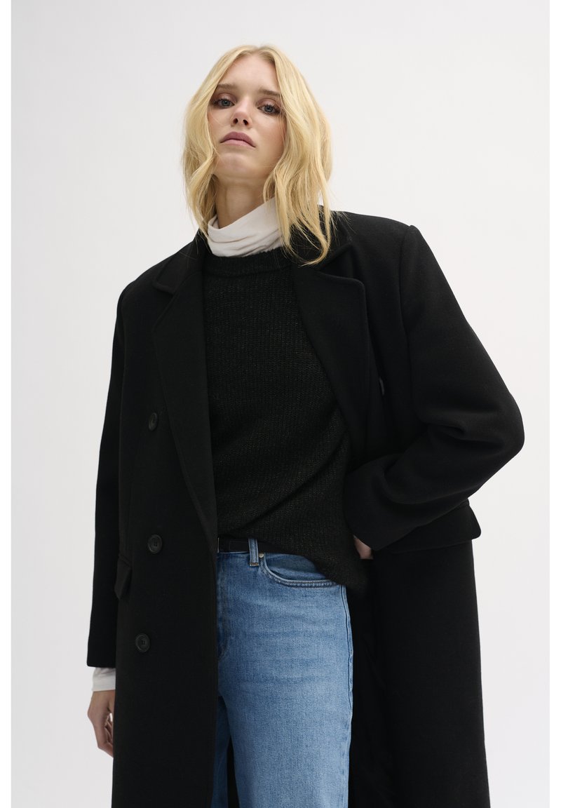 My Essential Wardrobe FRANNIE - Klasikinis paltas - black