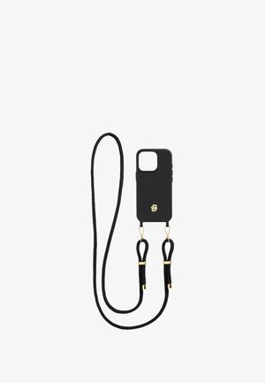 DOUBLE FOR IPHONE 16 PRO - Maska za mobitele - black/gold