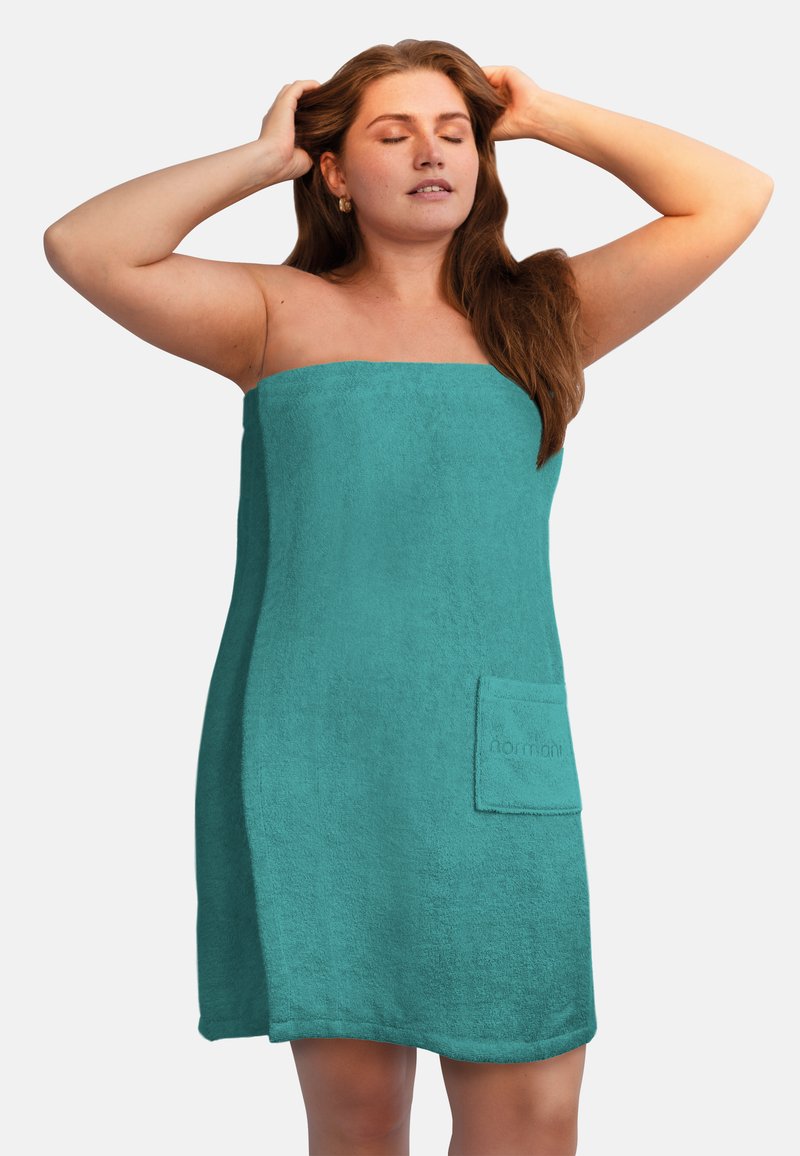 Normani SAUNA KILT EXTRA  - Bademantel - petrol